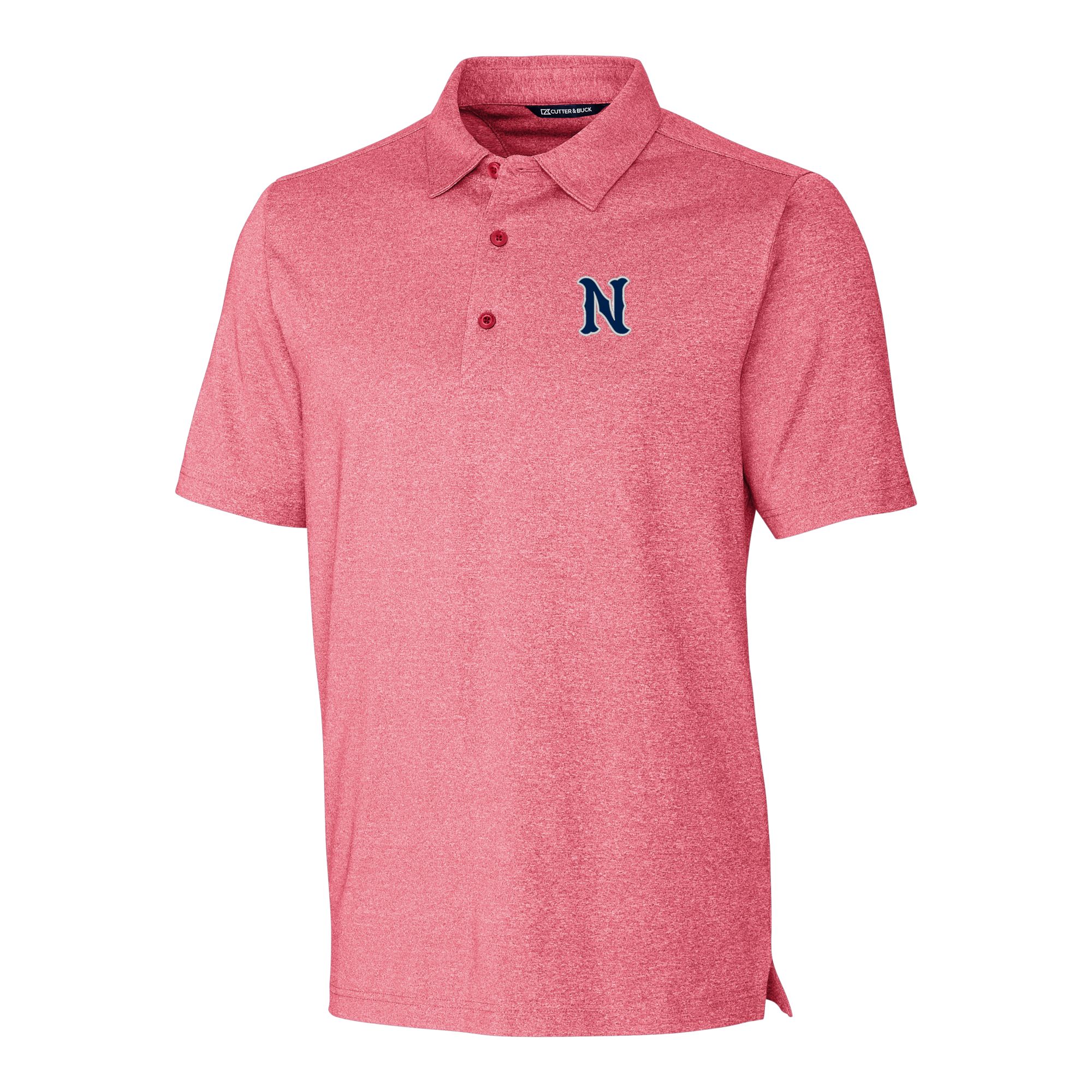 Men's Cutter & Buck Heather Red Nashville Sounds Forge Heathered Stretch Polo - Image 6