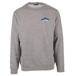 Men's Levelwear Heather Gray Winnipeg Jets Zane Club Patch 2.0 Pullover Sweatshirt