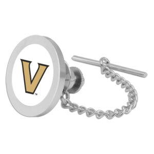 Silver Vanderbilt Commodores Tie Tack/Lapel Pin