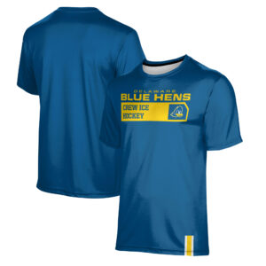 Men's ProSphere  Royal Delaware Fightin' Blue Hens Crew Ice Hockey T-Shirt