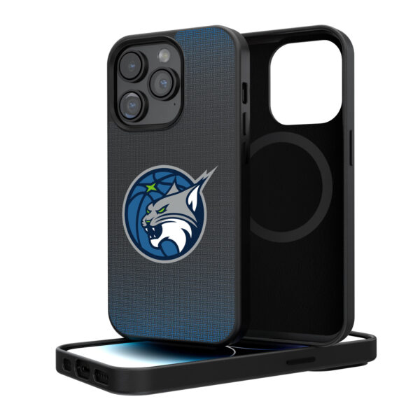 Minnesota Lynx Linen Logo iPhone Magnetic Bump Case