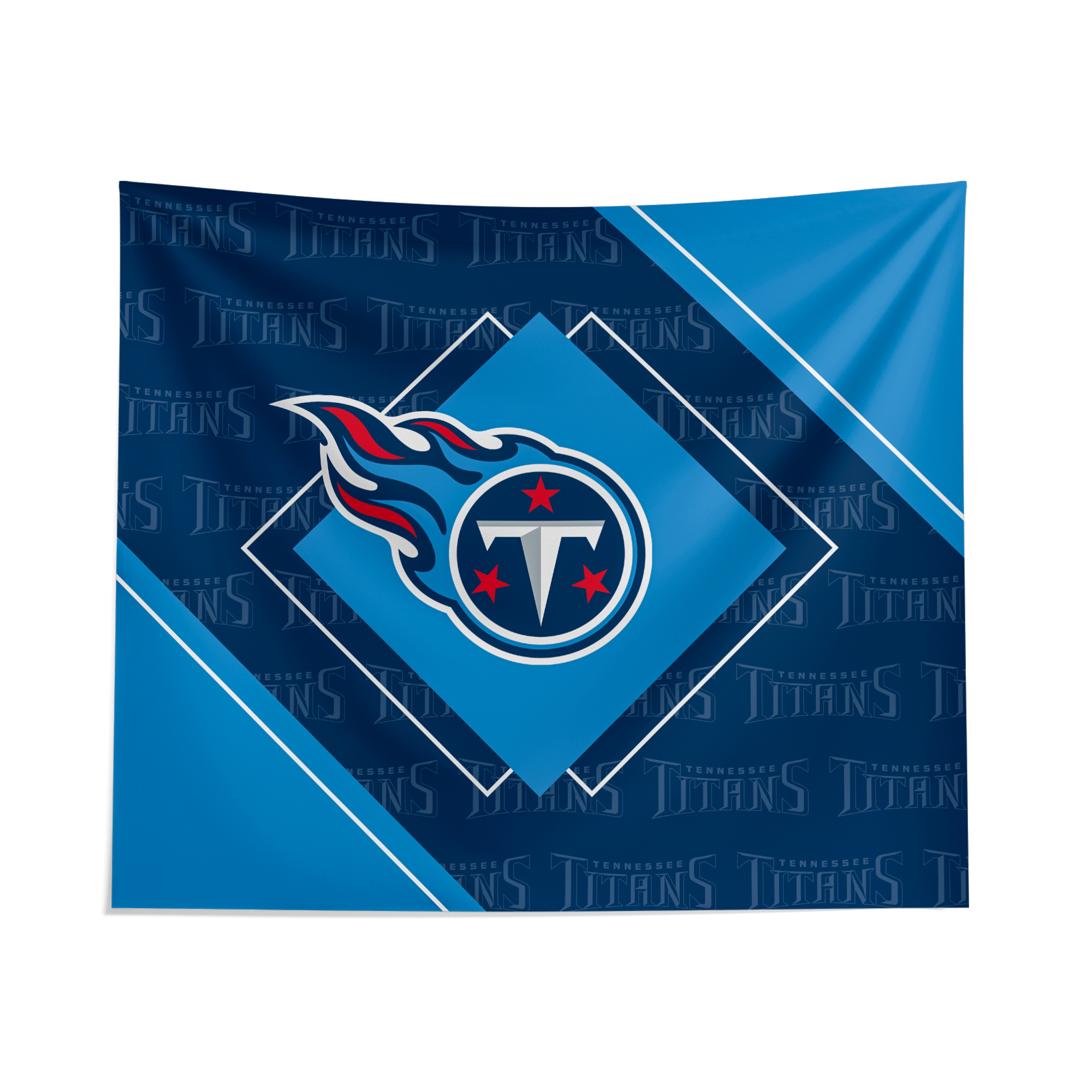 Pegasus Tennessee Titans 51" x 60" Diamond Boxed Wall Tapestry