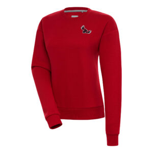 Women's Antigua  Red Saint Joseph's Hawks Victory Pullover Sweatshirt