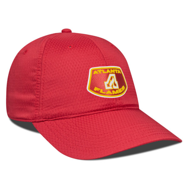 Men's Levelwear Red Atlanta Flames Retro Skylight Matrix Adjustable Hat - Image 7