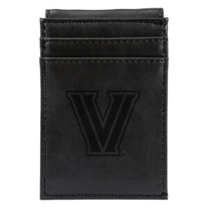 Black Villanova Wildcats Front Pocket Wallet