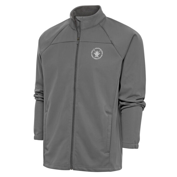 Men's 2024 U.S. Adaptive Open  Antigua Steel Links Raglan Full-Zip Golf Jacket