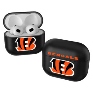 Keyscaper Black Cincinnati Bengals Insignia AirPods 3rd Gen Case Cover