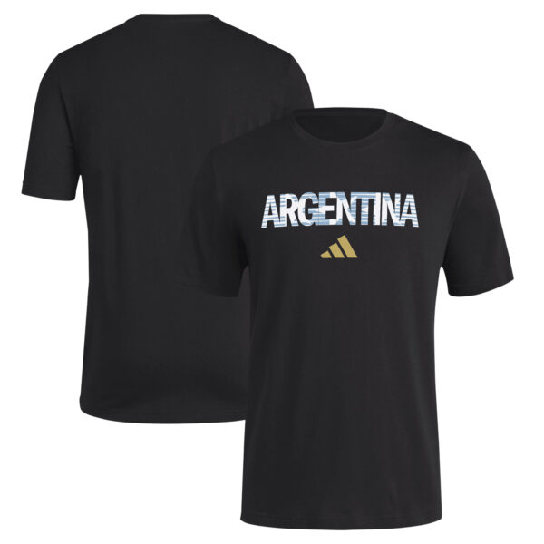 Men's adidas Black Argentina National Team  High Brand Read T-Shirt