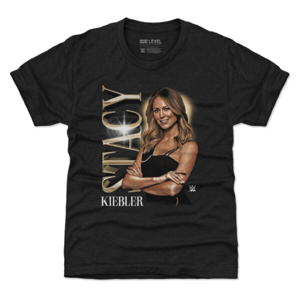Youth 500 Level Heather Black Stacy Keibler Pose T-Shirt