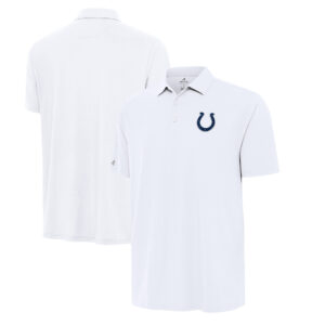 Men's Antigua White Indianapolis Colts Era Polo