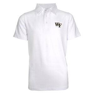 Youth Garb White Wake Forest Demon Deacons Blake Youth Polo