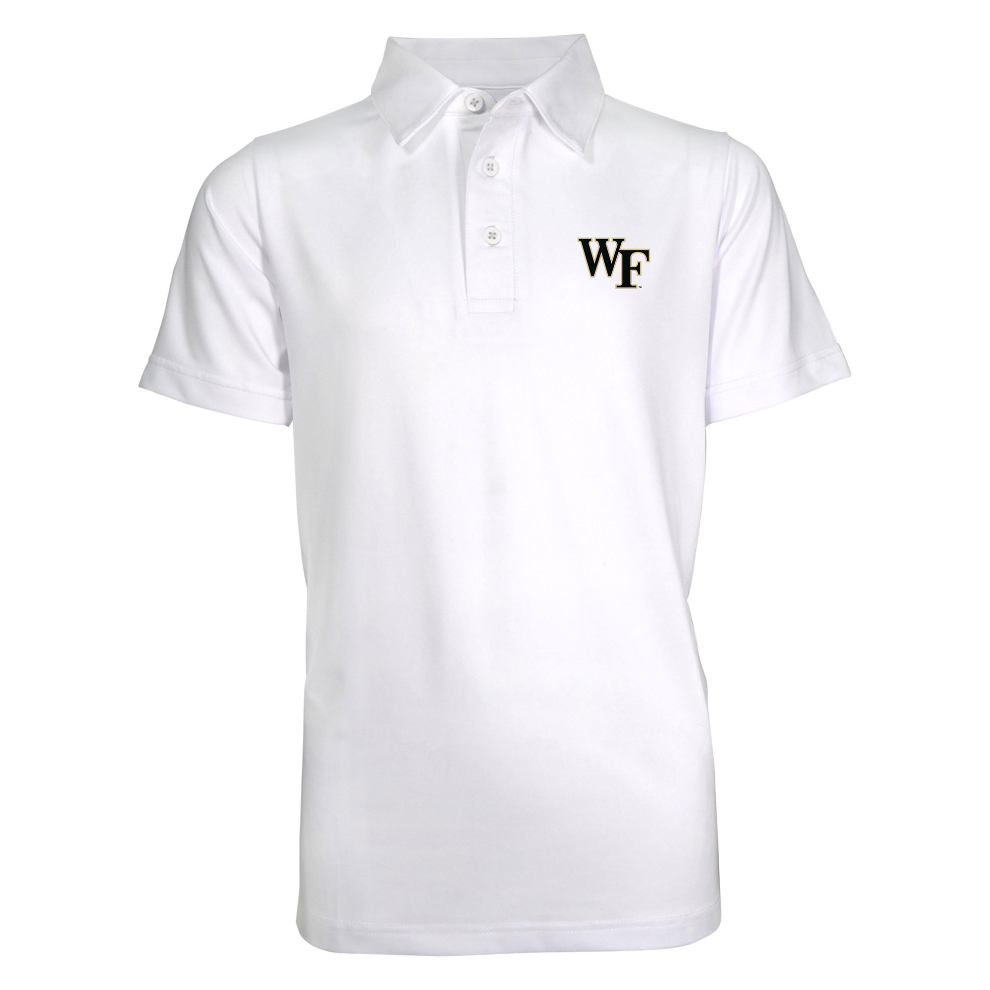 Youth Garb White Wake Forest Demon Deacons Blake Youth Polo