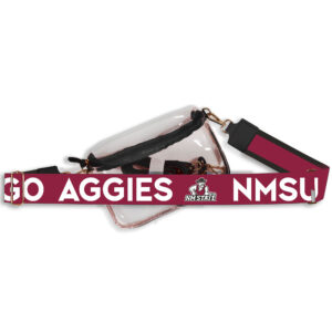 Women's New Mexico State Aggies Bridget Clear Purse with Logo Strap
