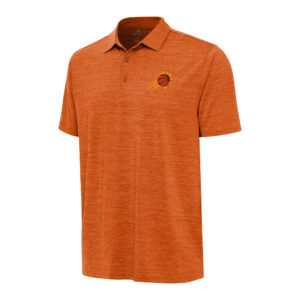 Men's Antigua  Heather Burnt Orange Phoenix Suns Layout Polo