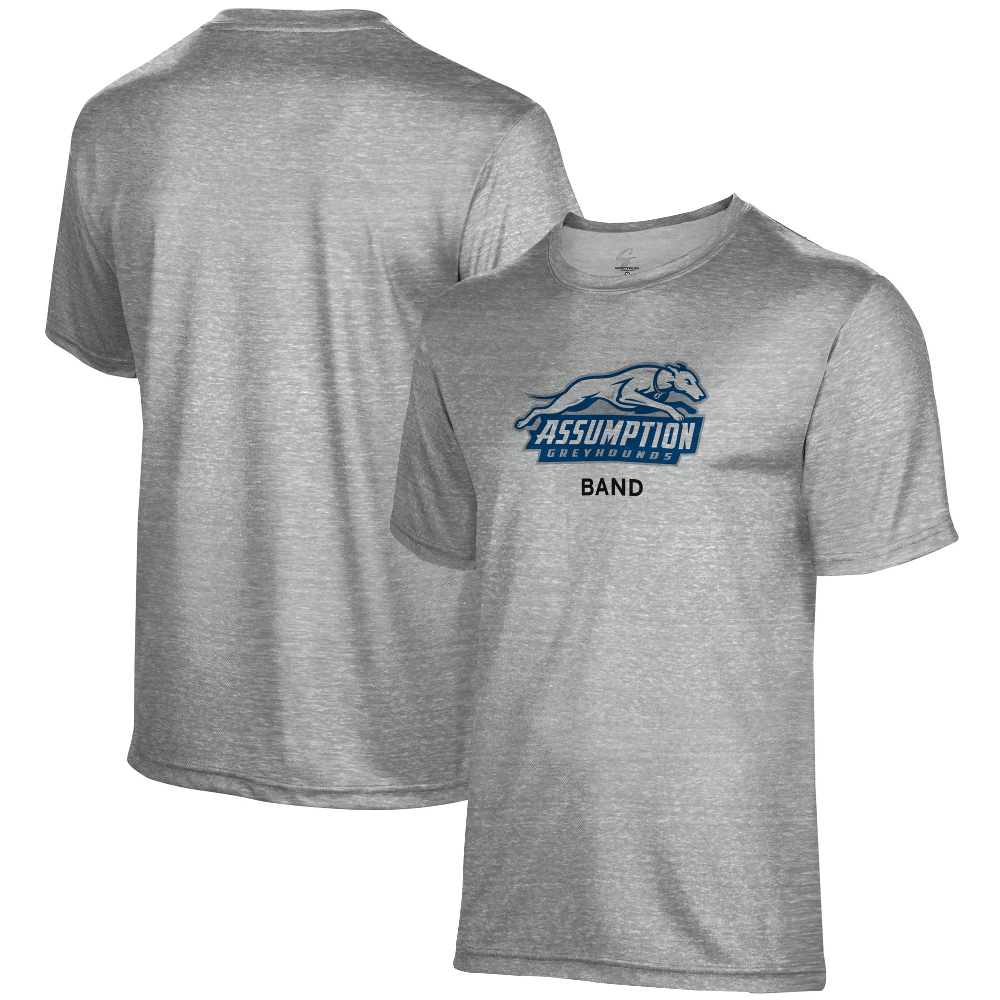 Men's ProSphere Gray Assumption Greyhounds Band T-Shirt - Image 5