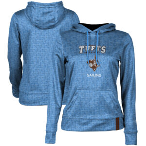 Women's ProSphere  Blue Tufts University Jumbos Sailing Name Drop Pullover Hoodie