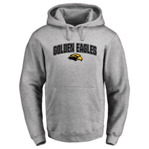 Men's Ash Southern Miss Golden Eagles Proud Mascot Pullover Hoodie