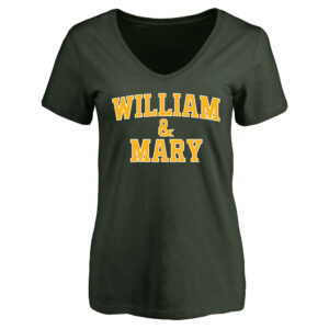 Women's Green William & Mary Tribe Everyday T-Shirt