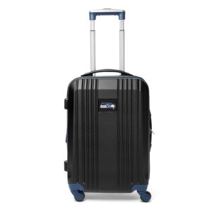 MOJO Navy Seattle Seahawks 21" Hardcase Two-Tone Spinner Carry-On