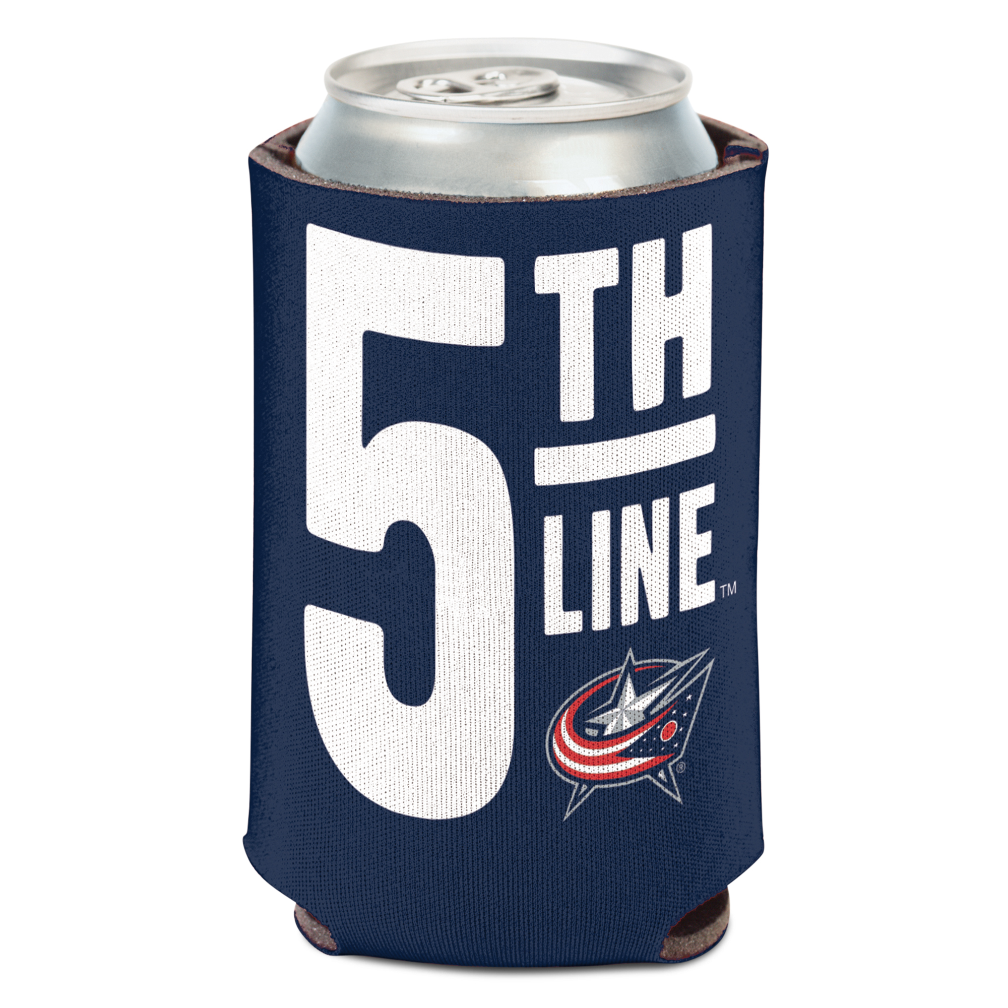 WinCraft Columbus Blue Jackets 12oz. Team Slogan Can Cooler - Image 4