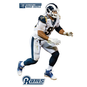 Fathead Aaron Donald Los Angeles Rams 3-Pack Life-Size Removable Wall Decal