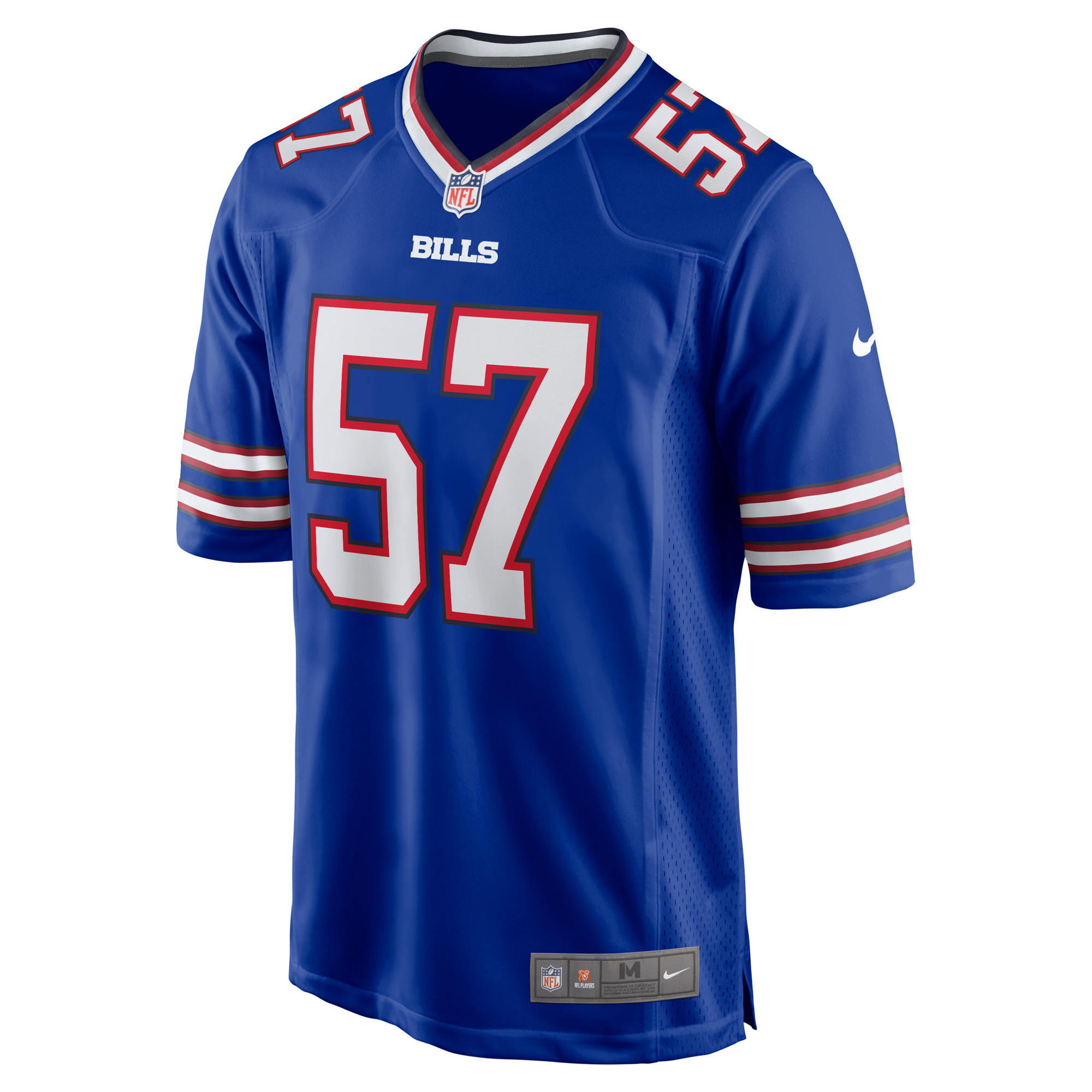 Men's Nike A.J. Epenesa Royal Buffalo Bills Game Player Jersey - Image 6