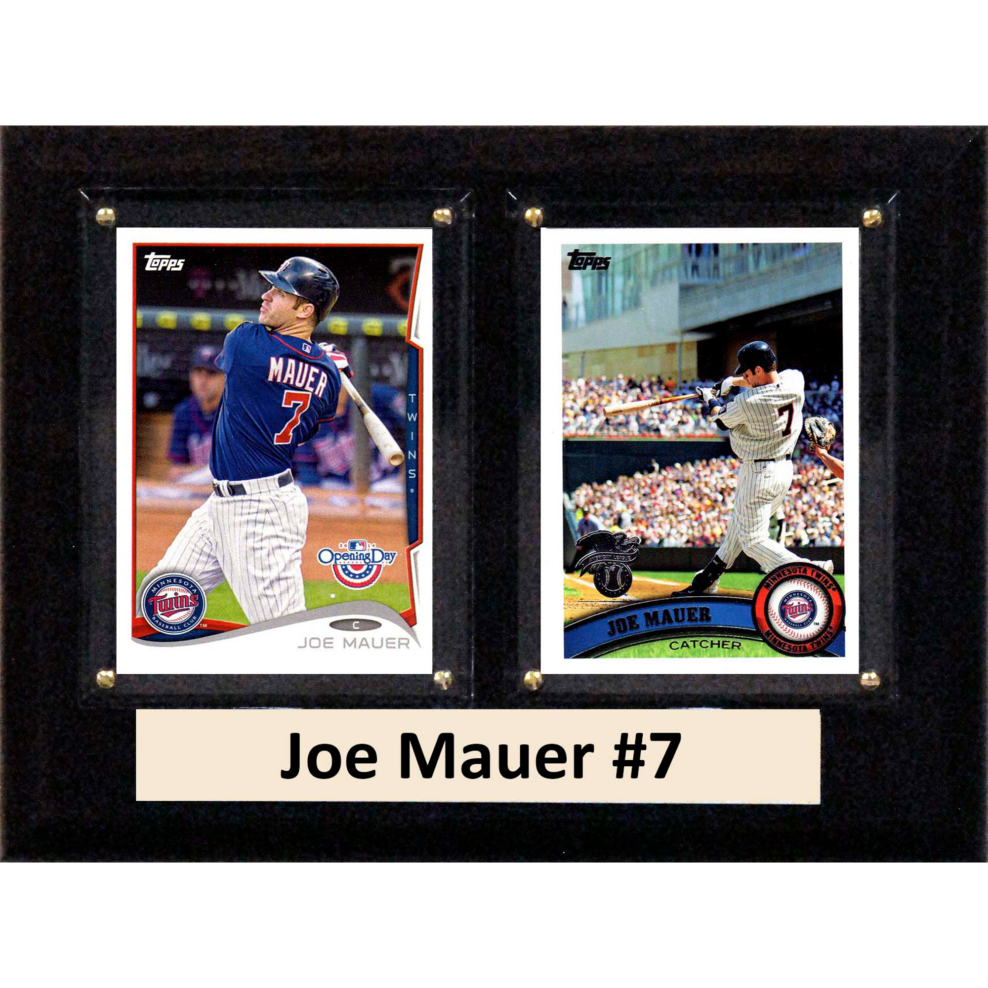 Joe Mauer Minnesota Twins 6'' x 8'' Plaque