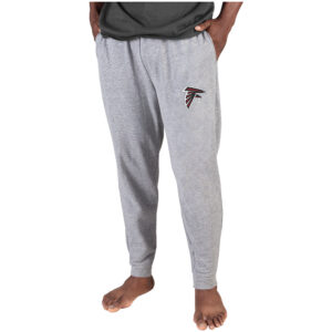 Men's Concepts Sport Gray Atlanta Falcons Lightweight Jogger Sleep Pants