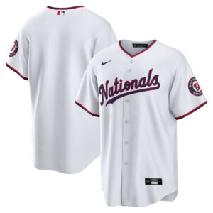 Men's Nike White Washington Nationals Alternate Replica Team Jersey