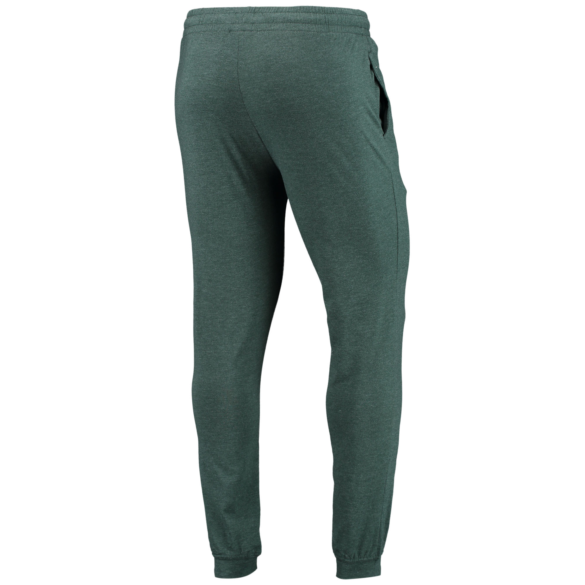 Men's Concepts Sport Green/Heather Charcoal Michigan State Spartans Meter Long Sleeve Hoodie T-Shirt & Jogger Pajama Set - Image 11