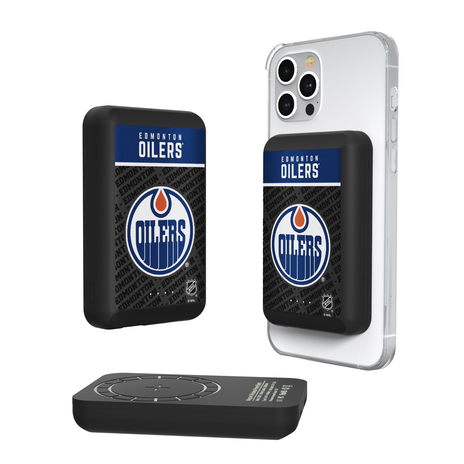 Edmonton Oilers Endzone Plus Wireless Power Bank