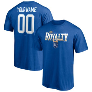 Men's Royal Kansas City Royals Hometown Legend Personalized Name & Number T-Shirt