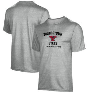 Men's Gray Youngstown State Penguins Communications Name Drop T-Shirt
