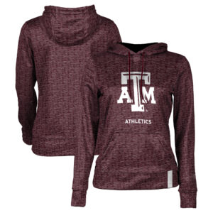 Women's Maroon Texas A&M Aggies Athletics Pullover Hoodie