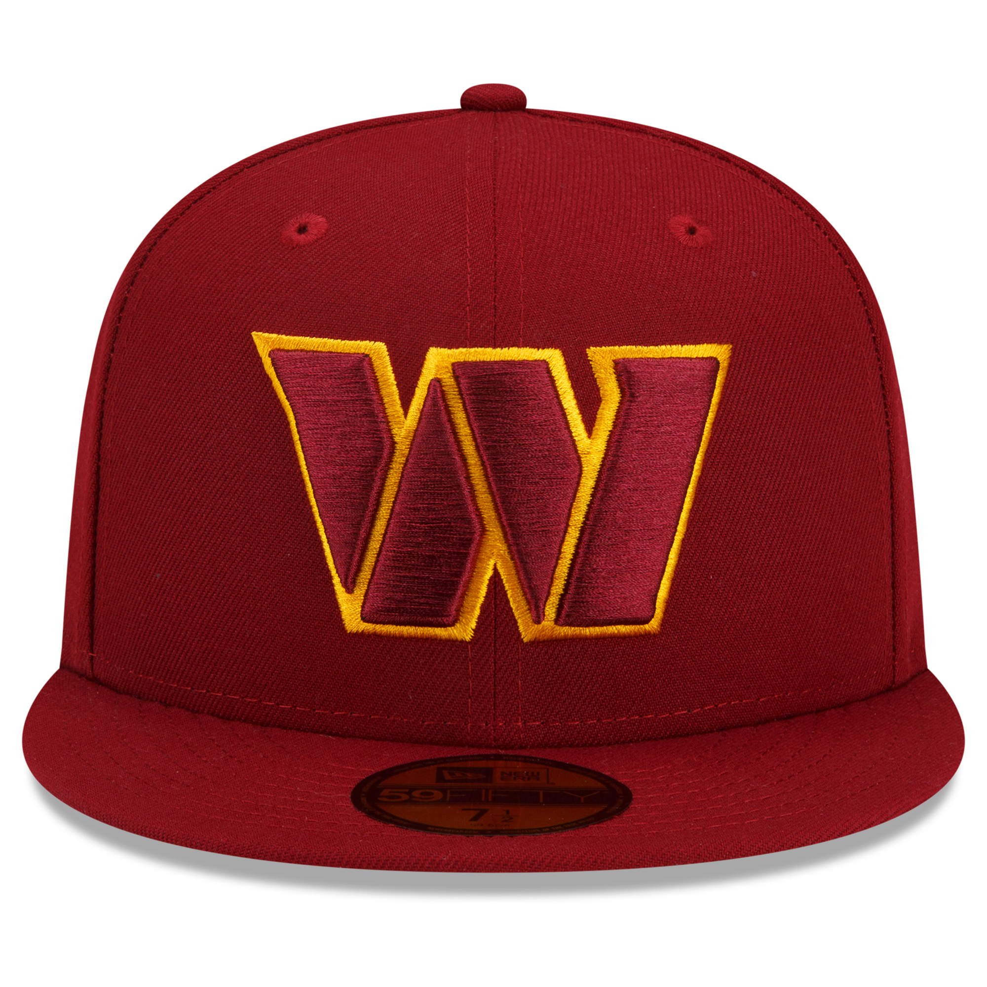 Men's New Era Burgundy Washington Commanders Team Basic 59FIFTY Fitted Hat - Image 3