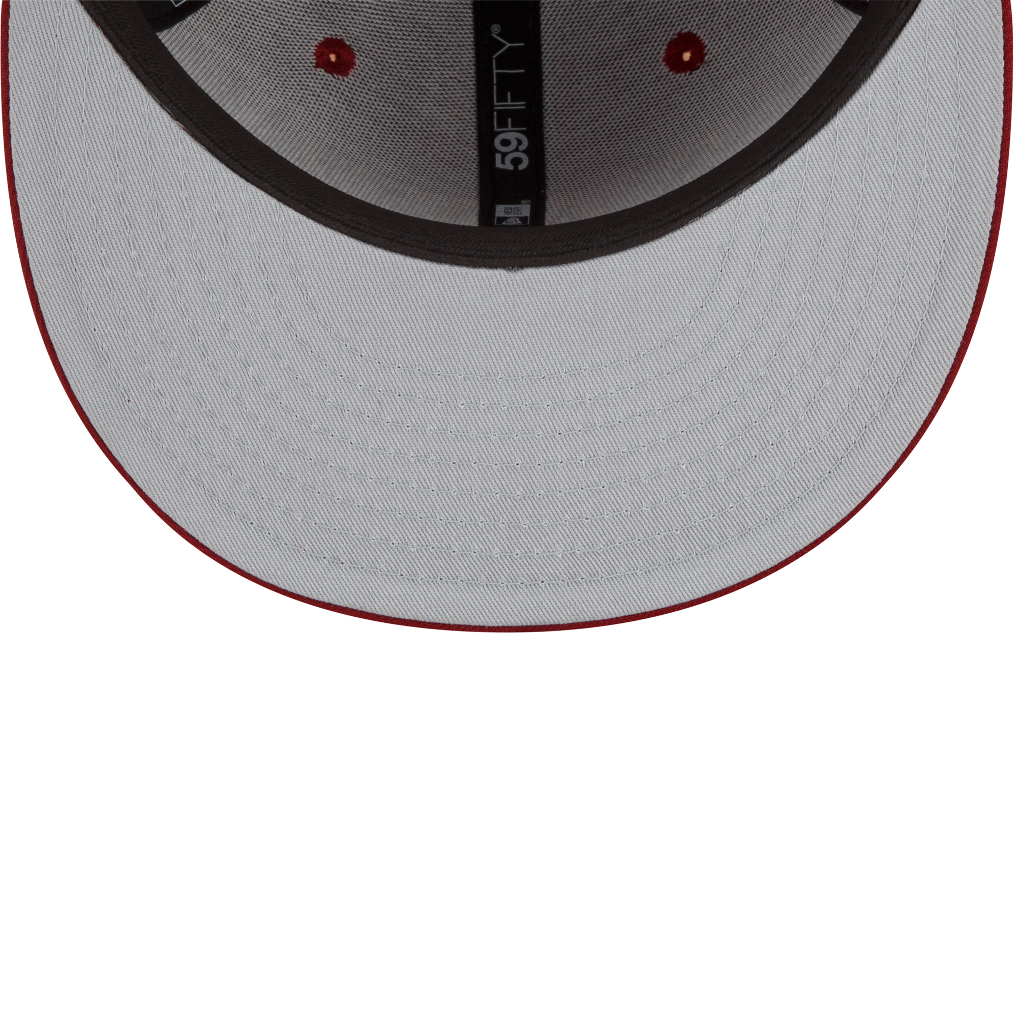 Men's New Era Burgundy Washington Commanders Team Basic 59FIFTY Fitted Hat - Image 6