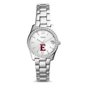 Women's Fossil Silver Elon Phoenix Scarlette Mini Three-Hand Date Watch