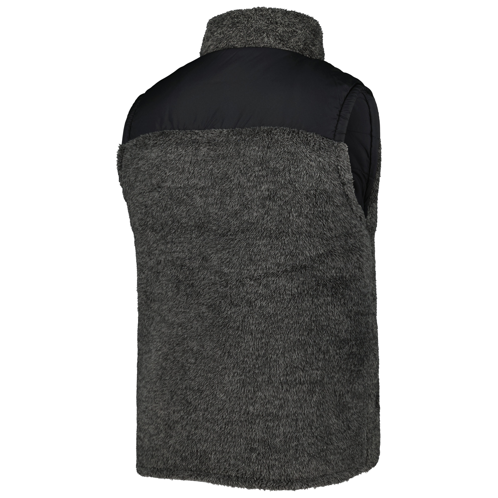 Men's G-III Sports by Carl Banks Black/Charcoal Chicago White Sox Power Hitter Reversible Full-Zip Vest - Image 12