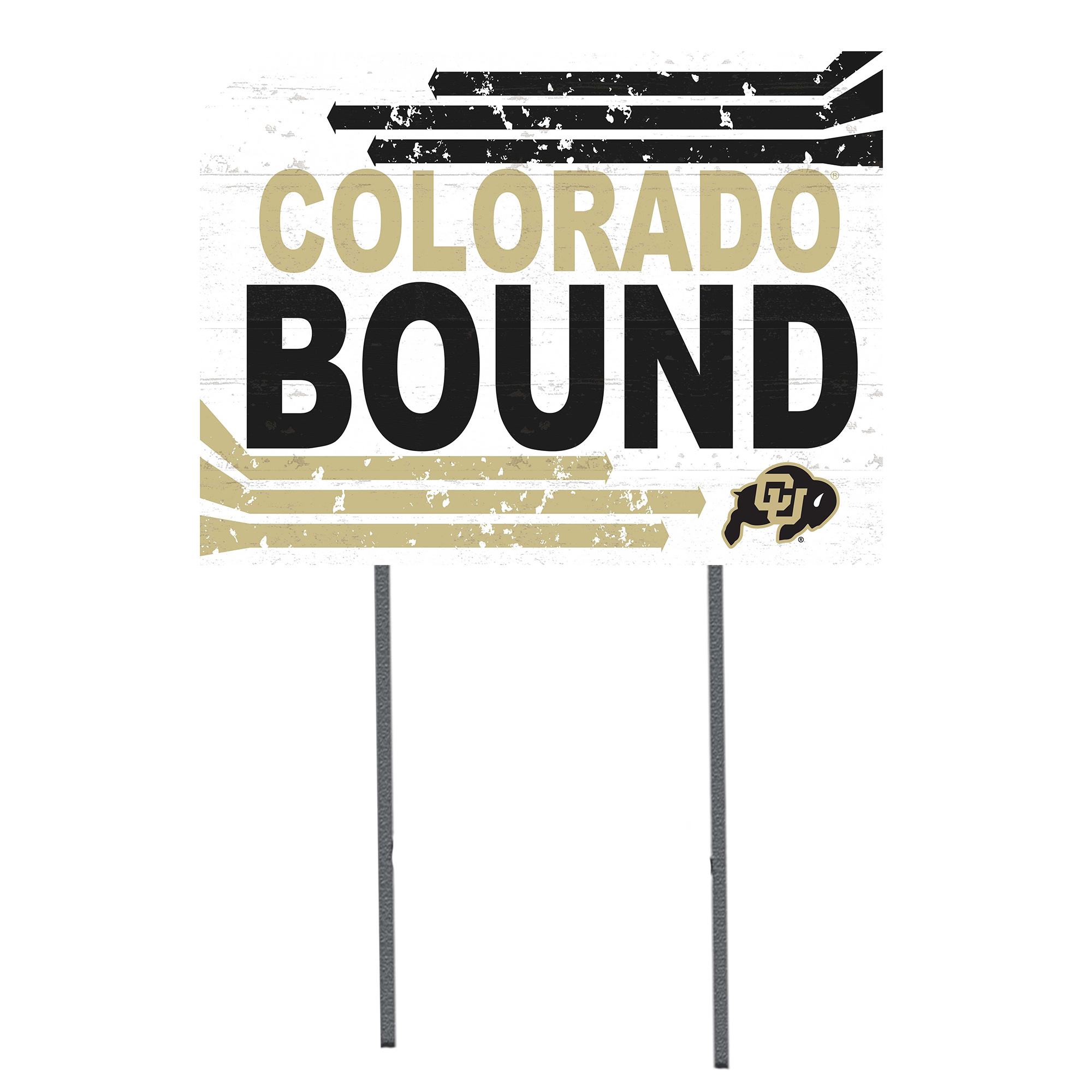 Colorado Buffaloes 18'' x 24'' Bound Yard Sign - Image 2
