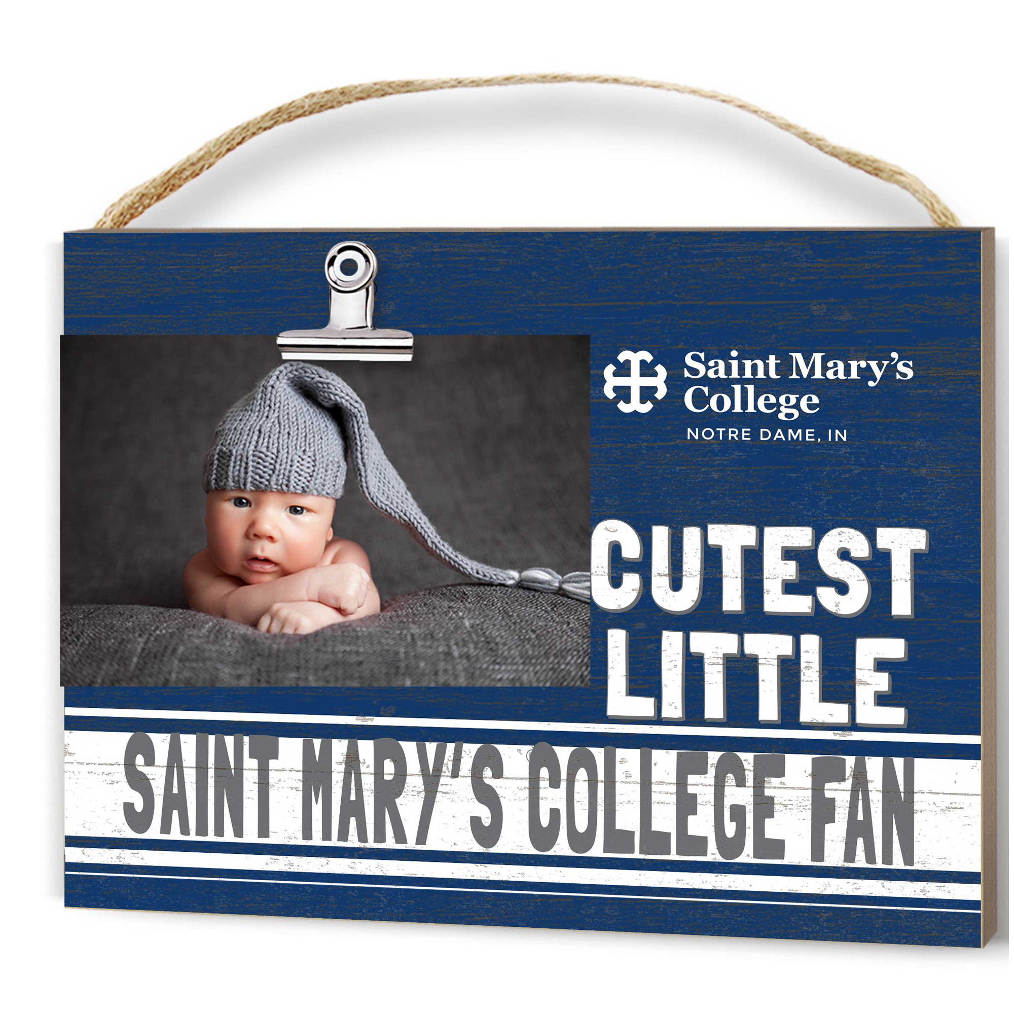 Saint Mary's Belles 8'' x 10'' Cutest Little Team Logo Clip Photo Frame