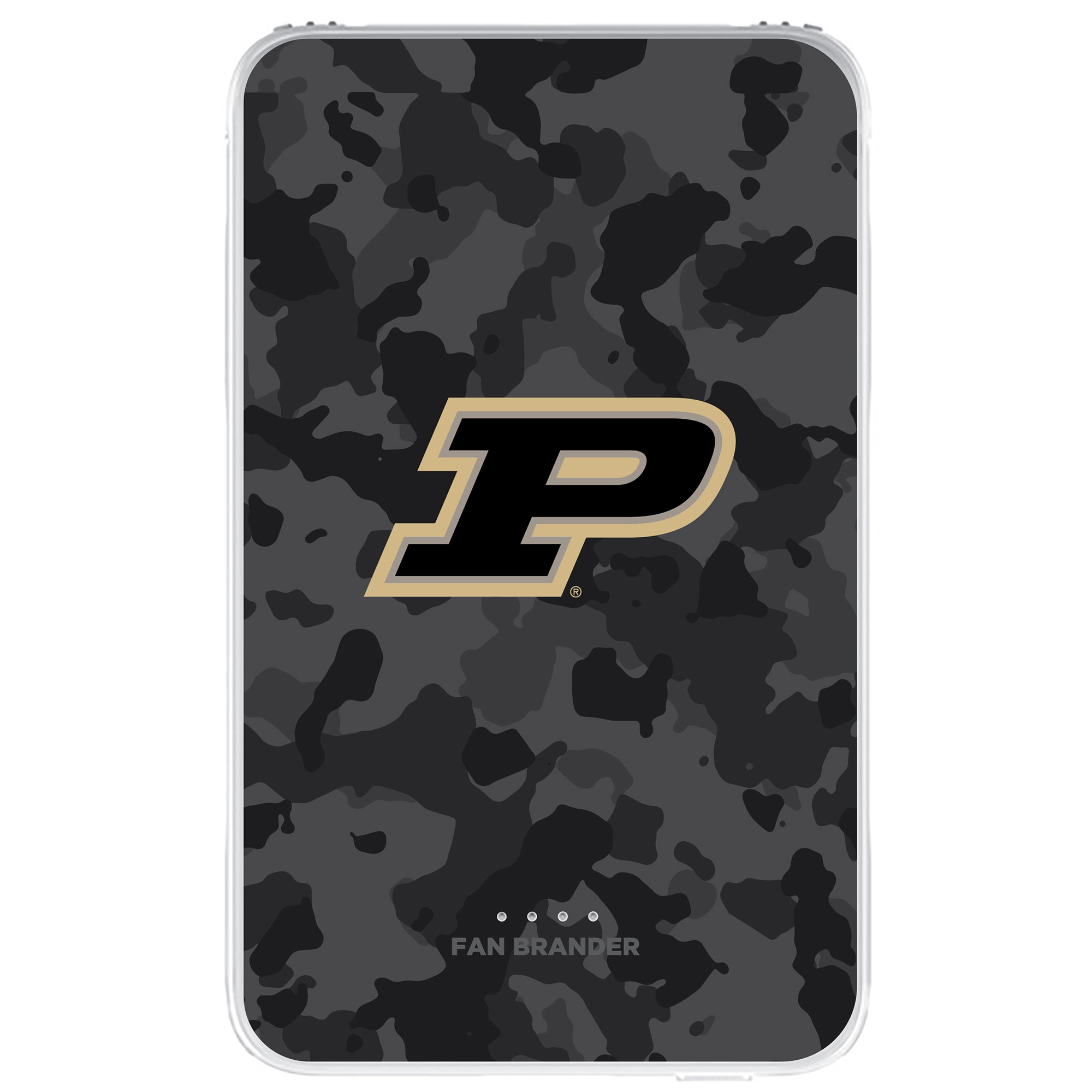 Purdue Boilermakers Urban Camo Design 10000 mAh Portable Power Pack - Image 2