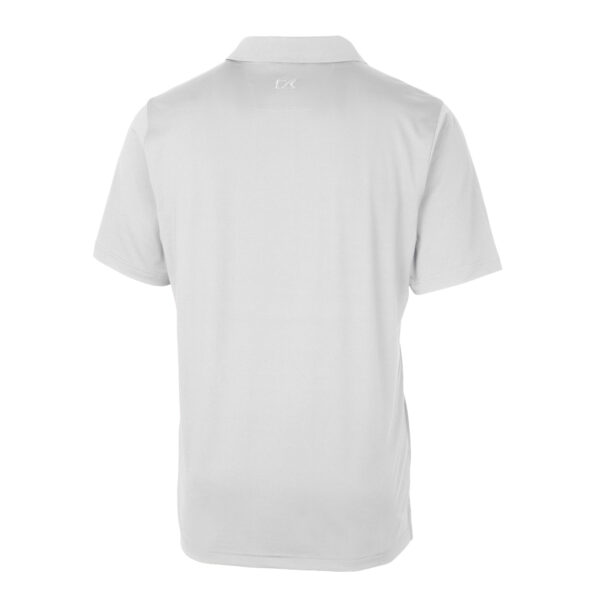 Women's Antigua Heather Black New England Revolution Layout V-Neck Polo - Image 4