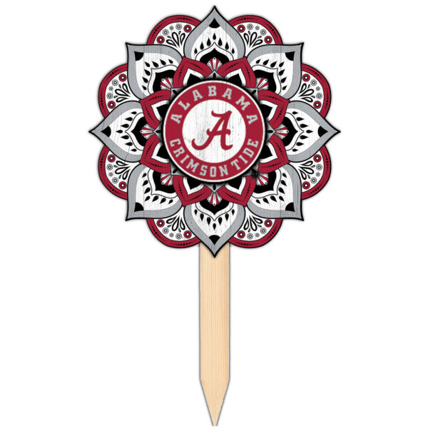 Alabama Crimson Tide 18'' x 12'' Mandala Yard Stake