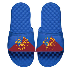 Men's ISlide Royal Denver Nuggets Statement Slide Sandals