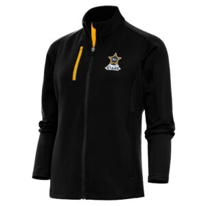 Women's Antigua Black Salt Lake City Stars Generation Full-Zip Jacket