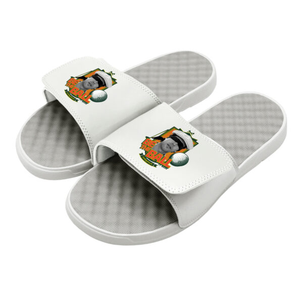 Youth ISlide  White Caddyshack Be The Ball Slide Sandals