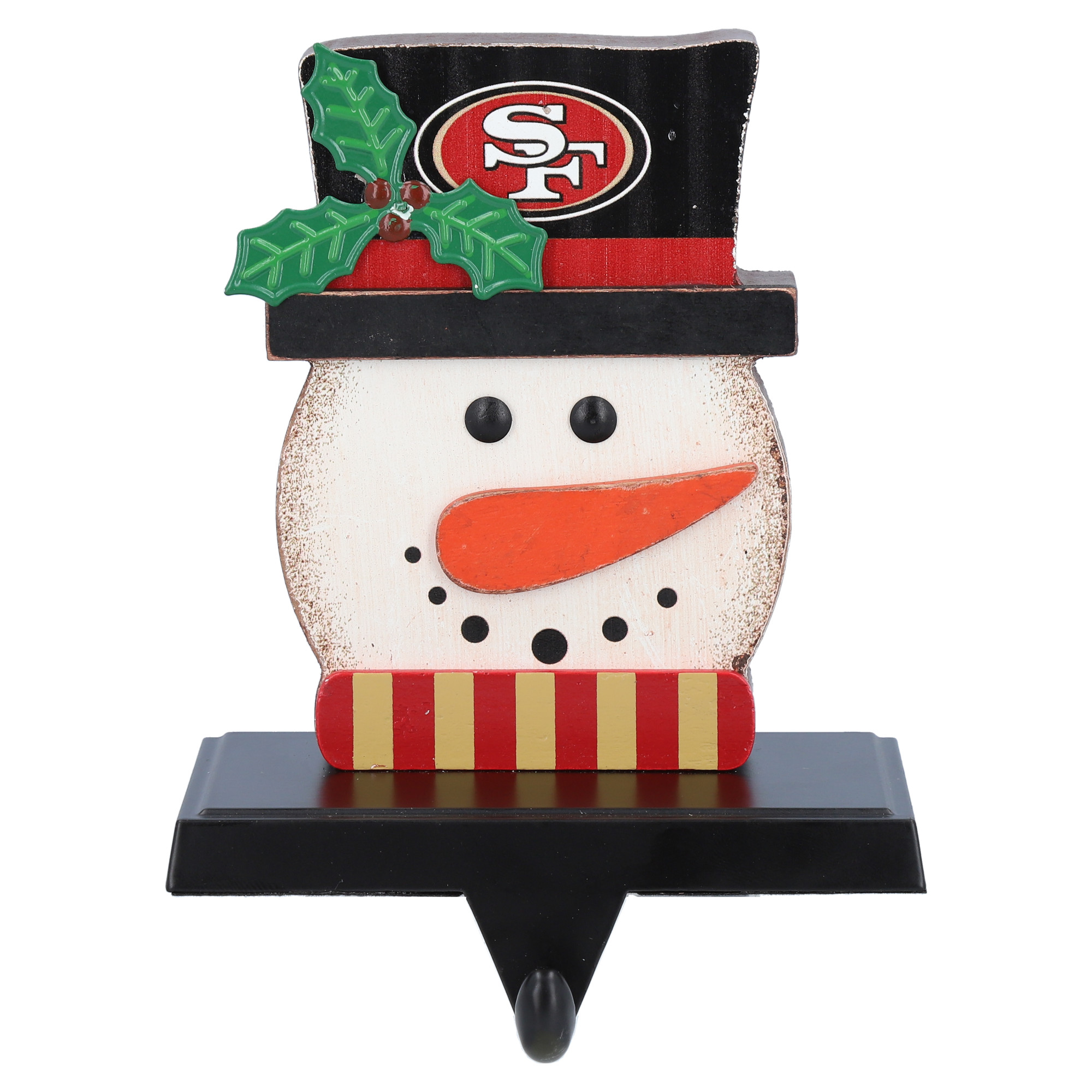 The Memory Company San Francisco 49ers Snowman Stocking Holders - Image 2
