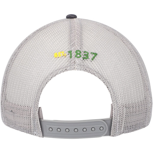Men’s Charcoal John Deere Trucker Adjustable Hat - Image 9
