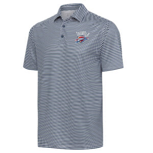 Men's Antigua  Navy Oklahoma City Thunder Skills Polo