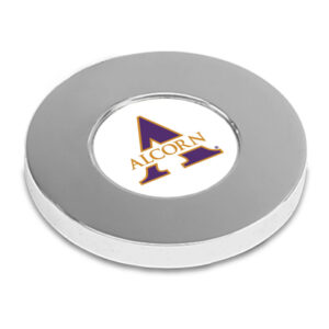 Silver Alcorn State Braves Paperweight